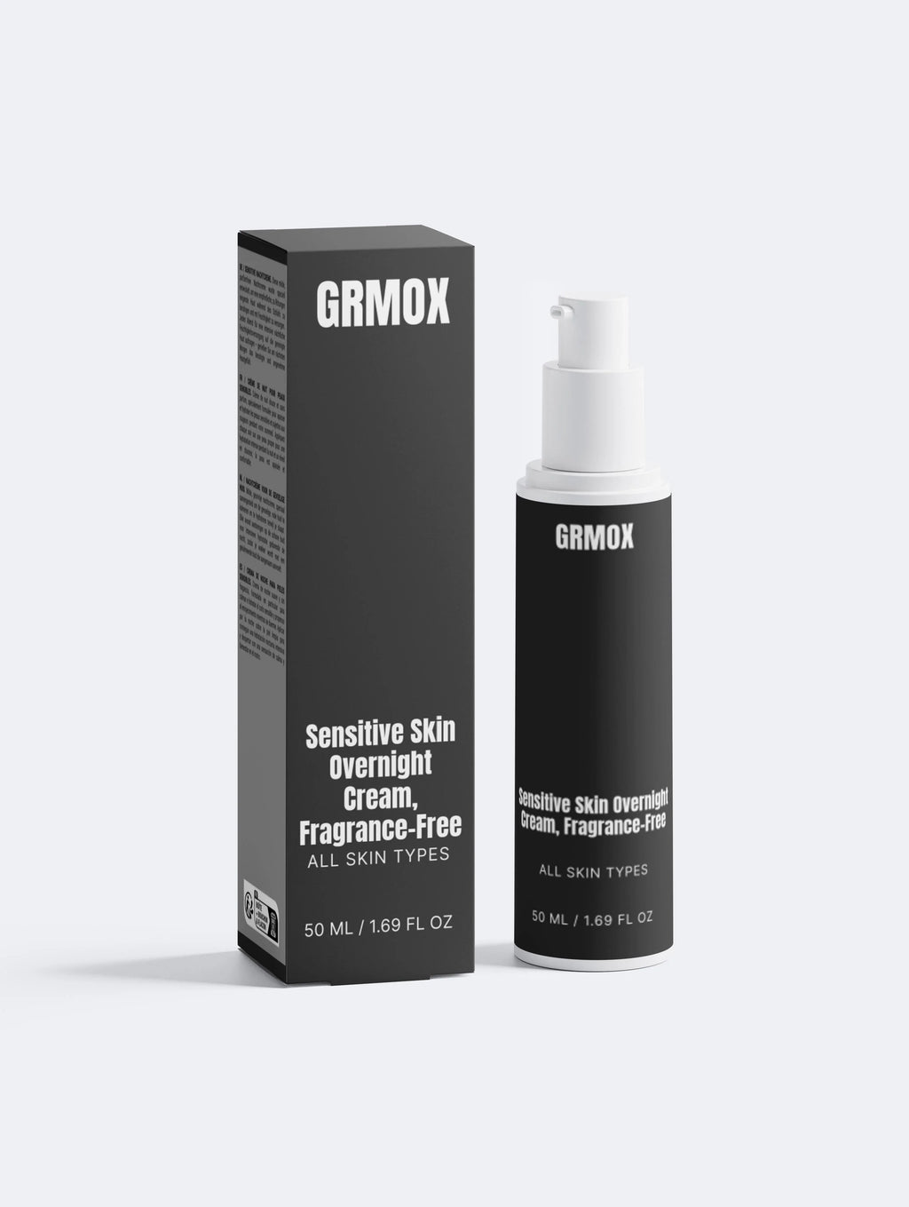 Sensitive Skin Overnight Cream, Fragrance-Free for All Skin Types, 50ml