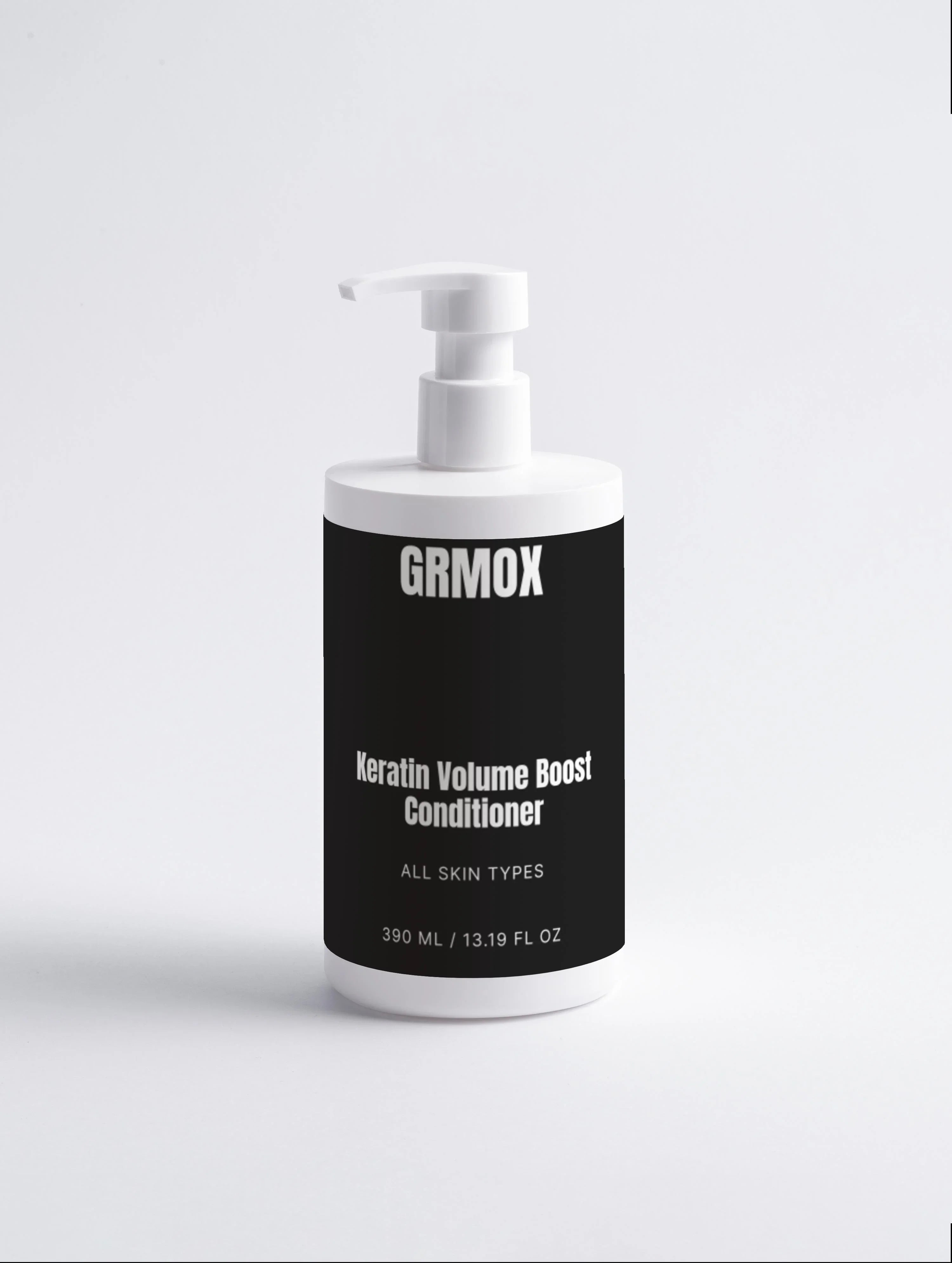 GRMOX Keratin Volume Boost Conditioner for all skin types, 390ml pump bottle