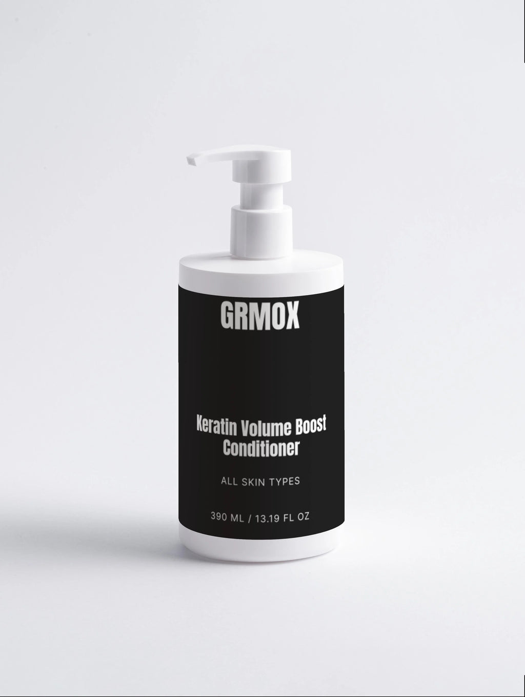 GRMOX Keratin Volume Boost Conditioner for all skin types, 390ml pump bottle
